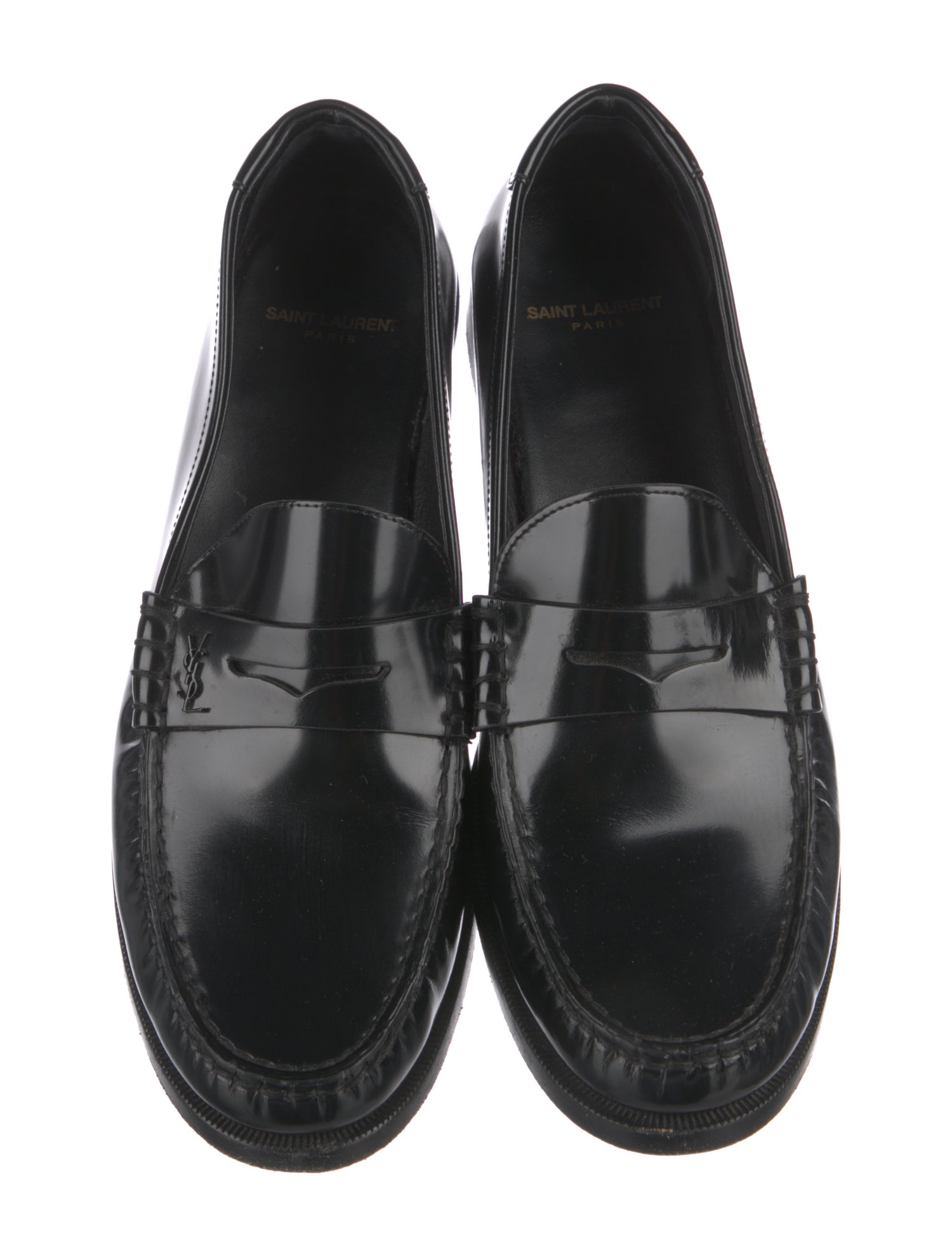 Saint Laurent Leather Loafers